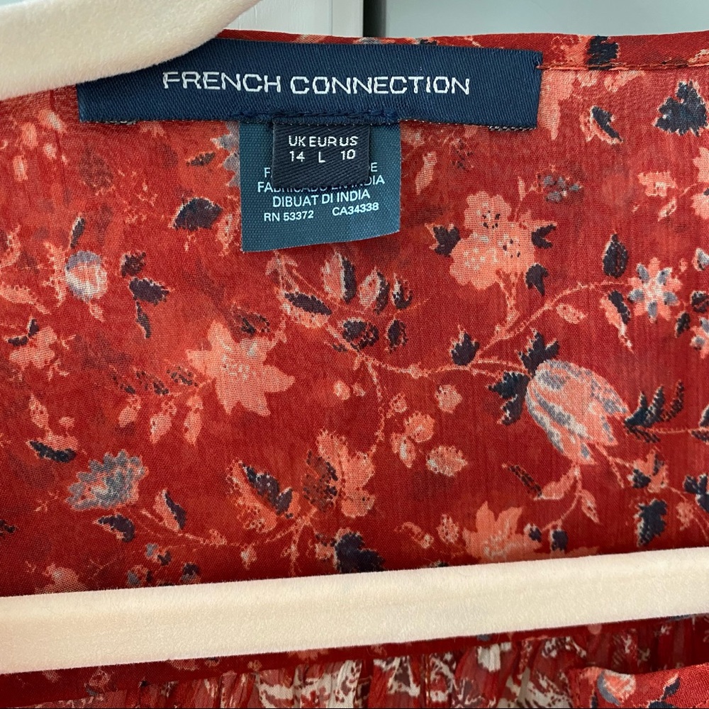 New ASOS French Connection Paisley Mini Dress - Picture 5 of 5